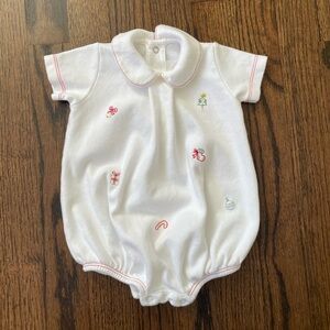 The Yellow Lamb Christmas Bubble Onesie 3M Baby